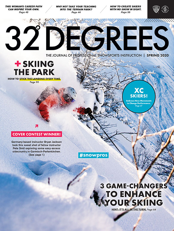 Ski Cover of 32 Degrees - Spring 2020