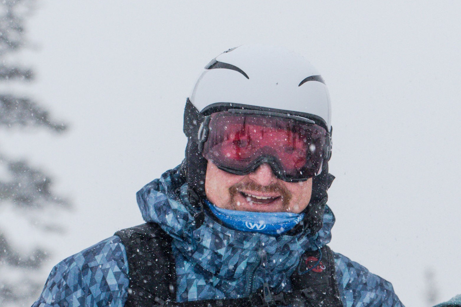 Ski instructor Rick Lyon