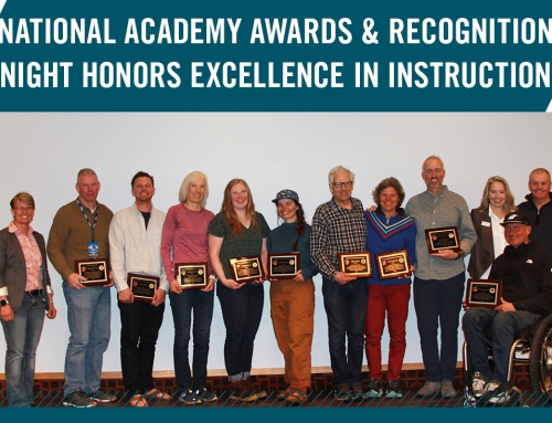 National Academy Awards & Recognition Night Honors Excellence in Instruction